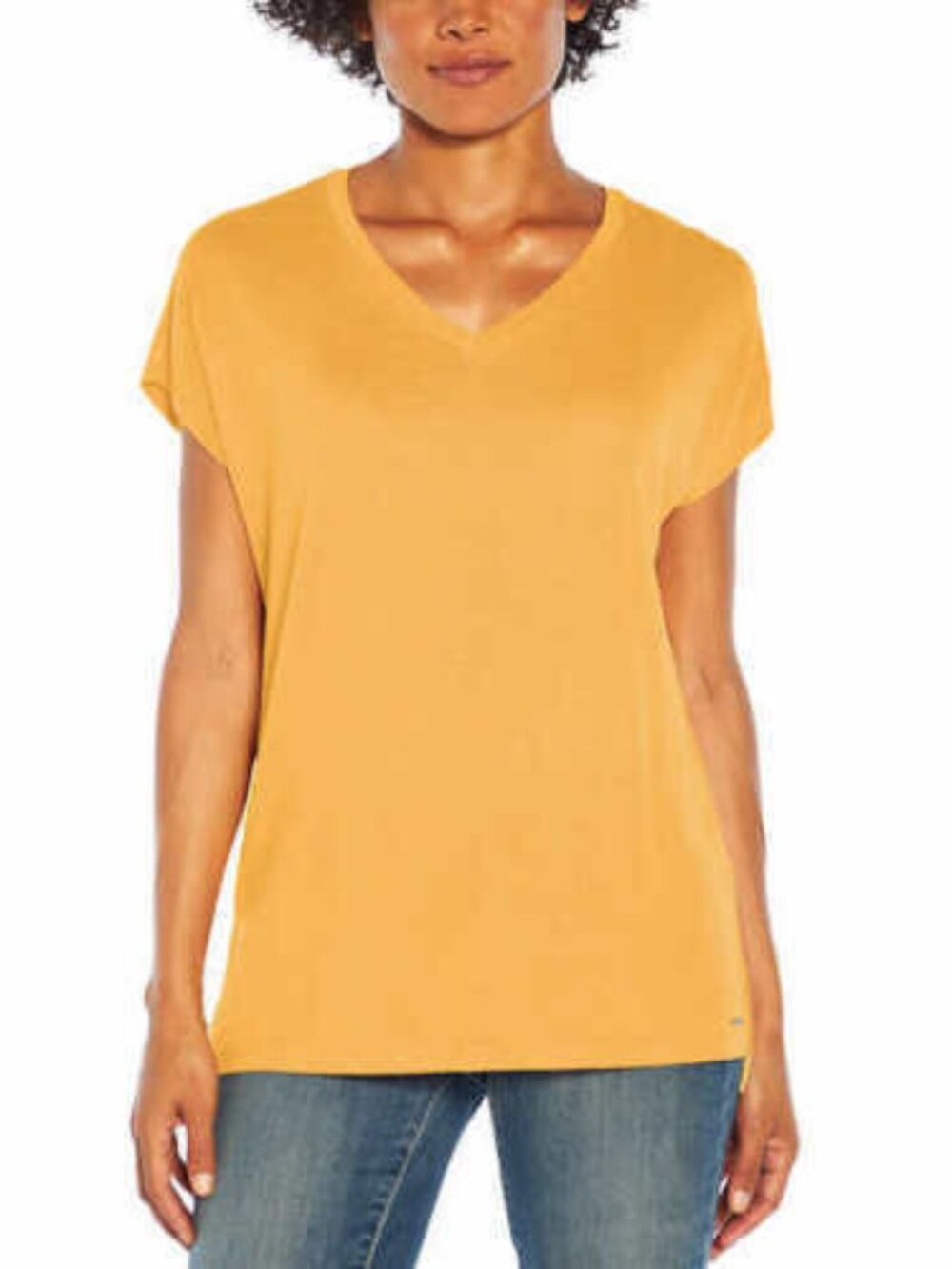 Orvis Ladies' V-Neck Tunic Yellow - Size M